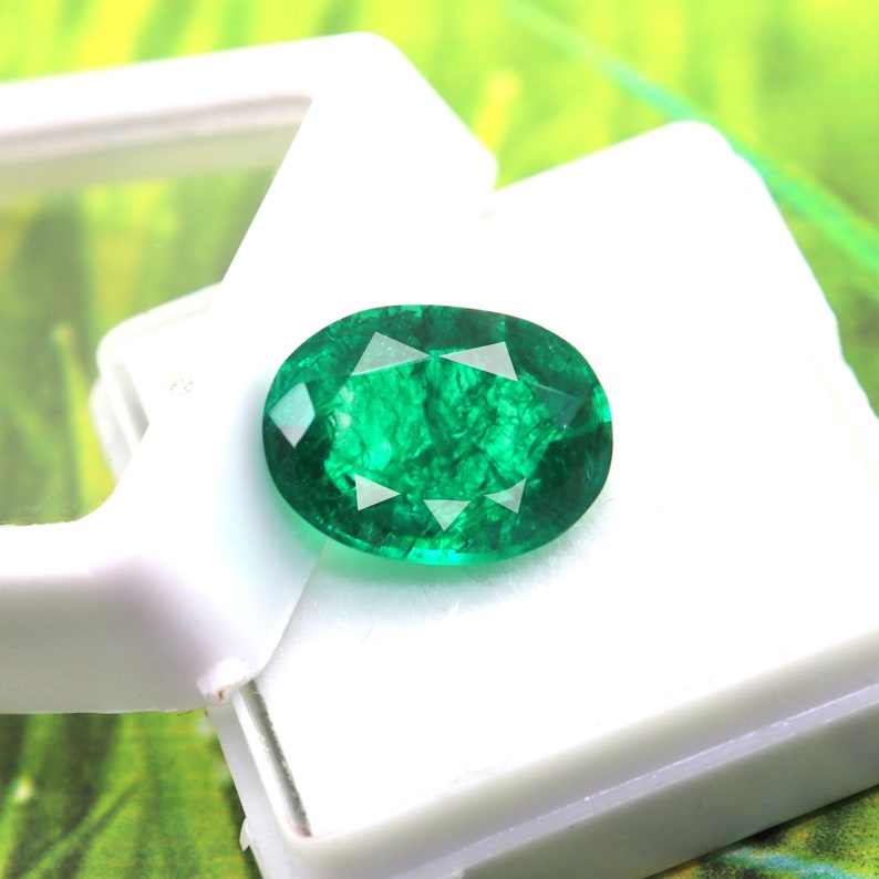 6.30 Carat Natural Emerald Panna Loose Stone