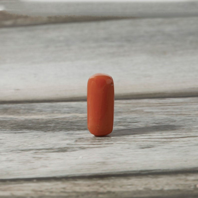 6.30 Carat Natural Coral Moonga Stone