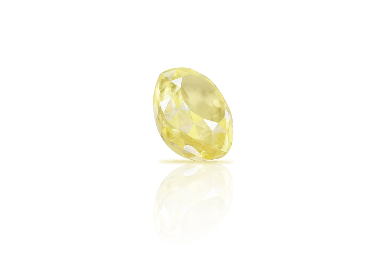 6.5 Carat Natural Yellow Sapphire Pukhraj Loose Stone
