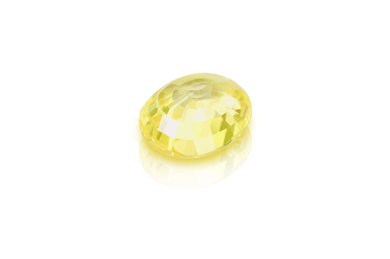 6.5 Carat Natural Yellow Sapphire Pukhraj Loose Stone