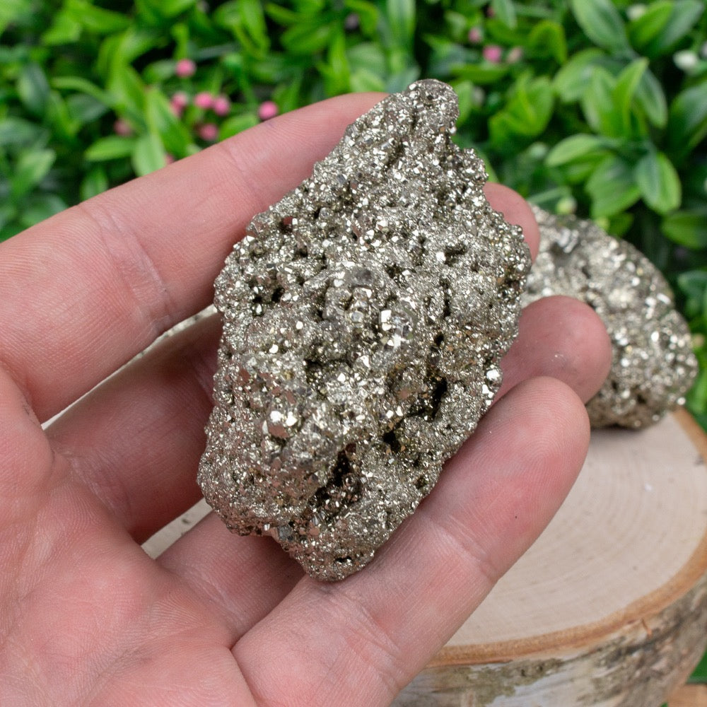 Natural Pyrite (Wealth Cluster)