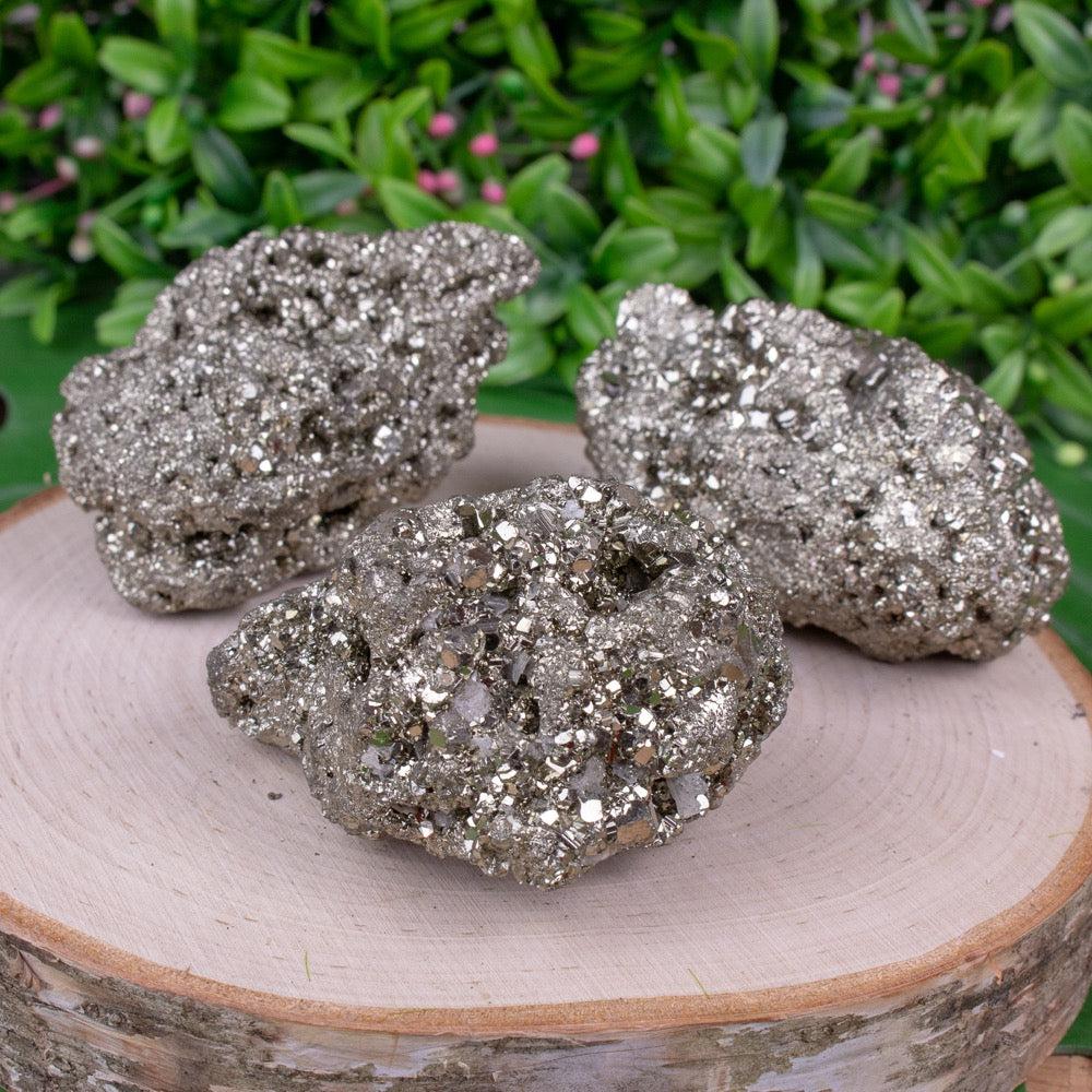 Natural Pyrite (Wealth Cluster)
