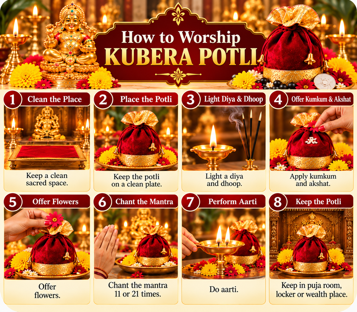 Kubera Potli  Abhimantrit
