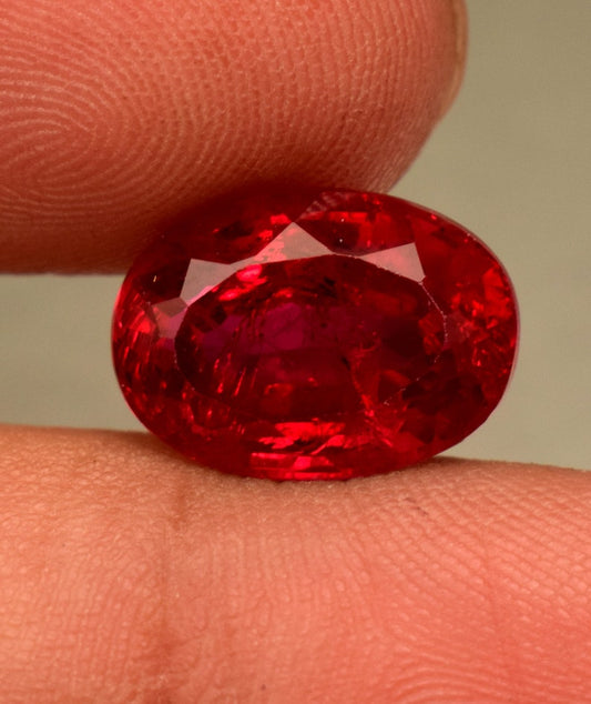 6.25 Carat Natural Ruby Manik Loose Stone