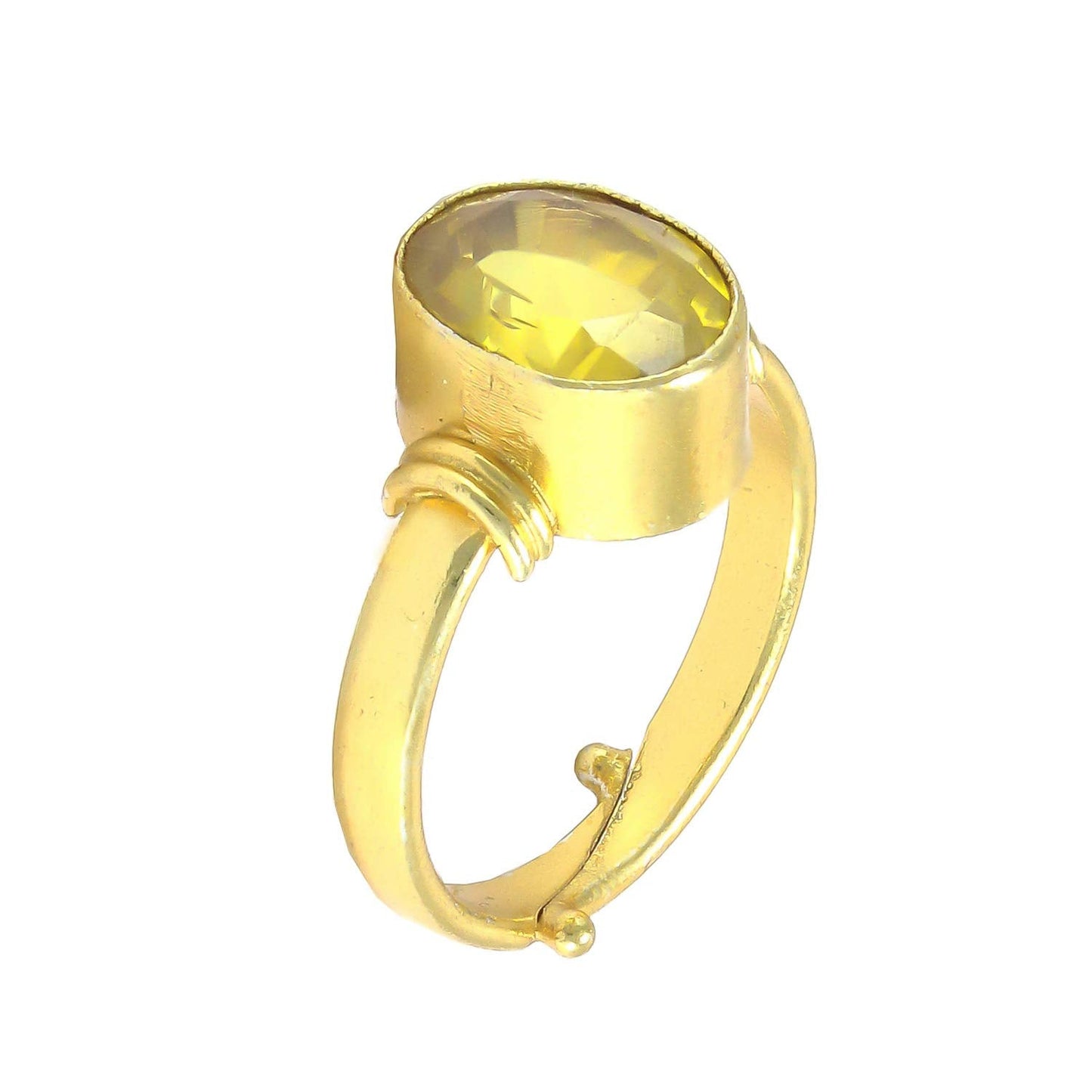 Adjustable Pukhraj Ring