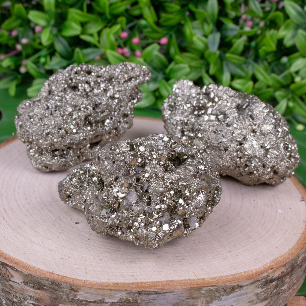 Natural Pyrite  (Wealth Cluster)